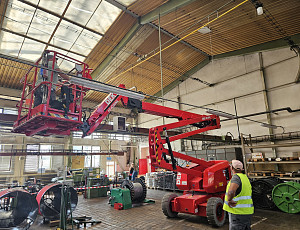 Rekonstrukce střešního pláště průmyslové výrobní haly